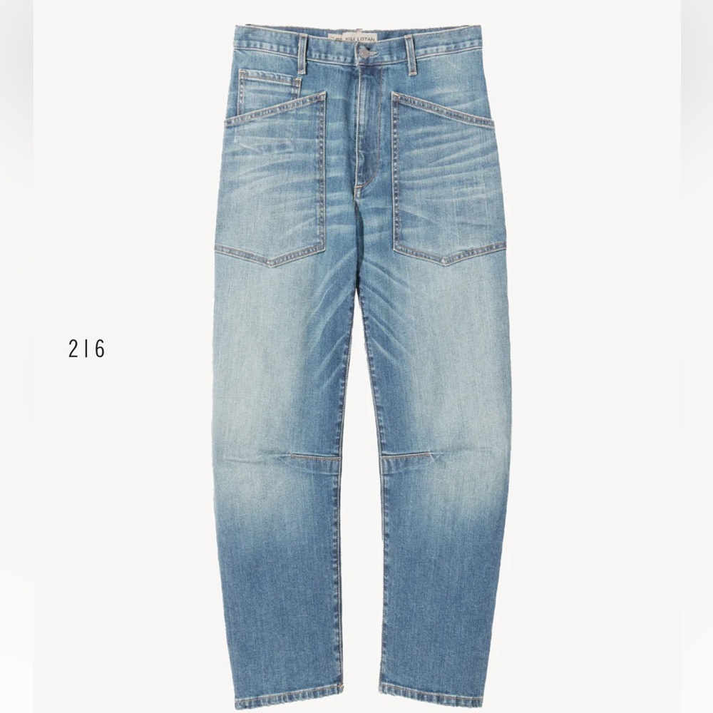 Nili Lotan Shon light wash jeans  sz 28 $285